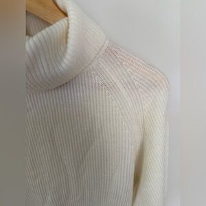 Quince Cream Turtleneck Sweater